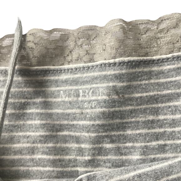 Merona Gray Striped Cami - Picture 5 of 7